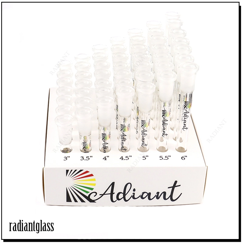 Radiant Glass Downstem with Grinding Joints Glass Smoking Accessories